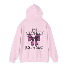 Load image into Gallery viewer, I&#39;m just a girl hoodie
